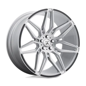 Asanti Black – ABL-11 SIRIUS – Silver – 20″x10.5″ 20mm – Summer Wheels – ABL11-20051520SL